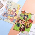 Anime Demon Slayer Kimetsu No Yaiba Kamado Tanjirou Nezuko Folder File Bag Document Organizer Storage bag Stationery gift A4