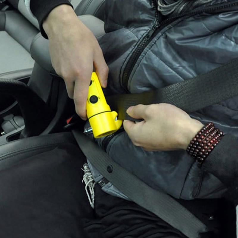 Car Window Glass Breaker Hammer Seatbelt Cutter Escape Tool KL1 Maintenance Car Emergency Rescue Kit Emergency Safety