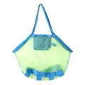 1Pc Children Beach Mesh Toys Storage Bag Kids Folding Sand Away Net Tote Outdoor New