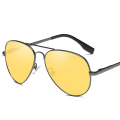 Night vision glasses yellow Photochromic men sunglasses pilot antiglare UV400 change color car driving chameleon eyewear
