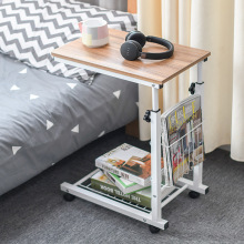 Multifunction Modern Adjustable Computer Desk Tables Coffee Bedside Table Sofa Side Tables Storage Holder Living Room Furniture