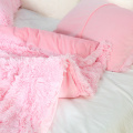 3pcs/set Super Soft Long Shaggy Fur Duvet Cover Set Pillowcase Warm Elegant Cozy Winter Bedding Set 150x200/200x200/200x230cm