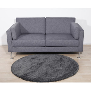 Modern Minimalist style Fabric Park Double Sofa