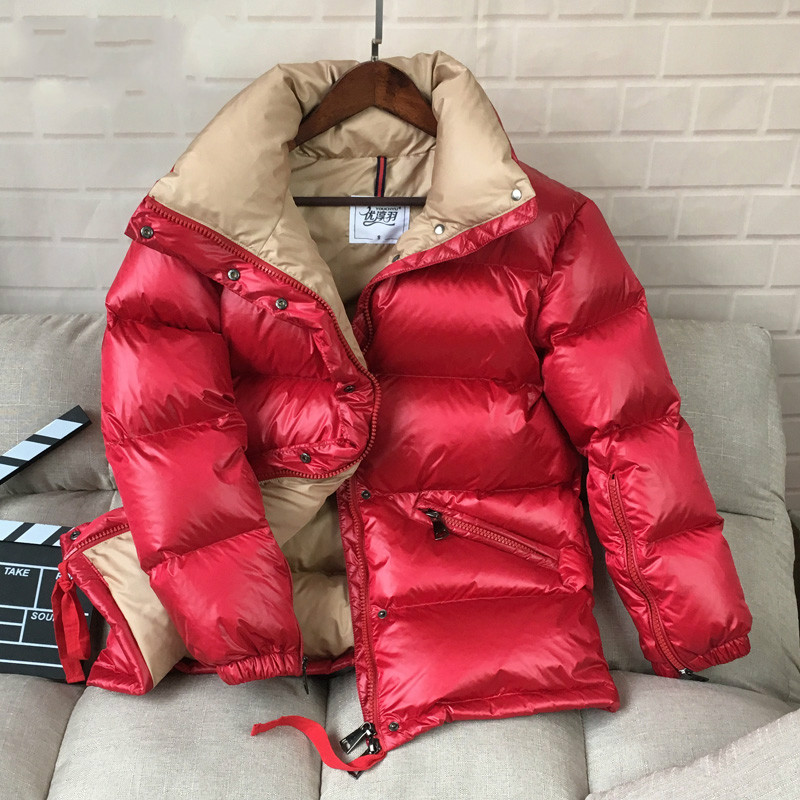 2020 Women's Down Jacket 90% White Duck Down Jackets High Qaulity Fashion Winter Short Coats Casual Abrigos Mujer Outwear Y1802