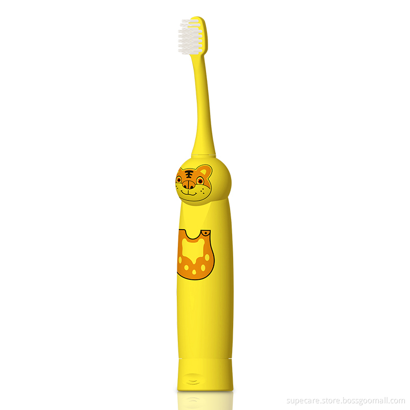 Battery Powered Cartoon Pattern Sonic Toothbrush