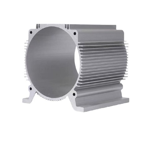 Aluminum alloy stretching motor housing.