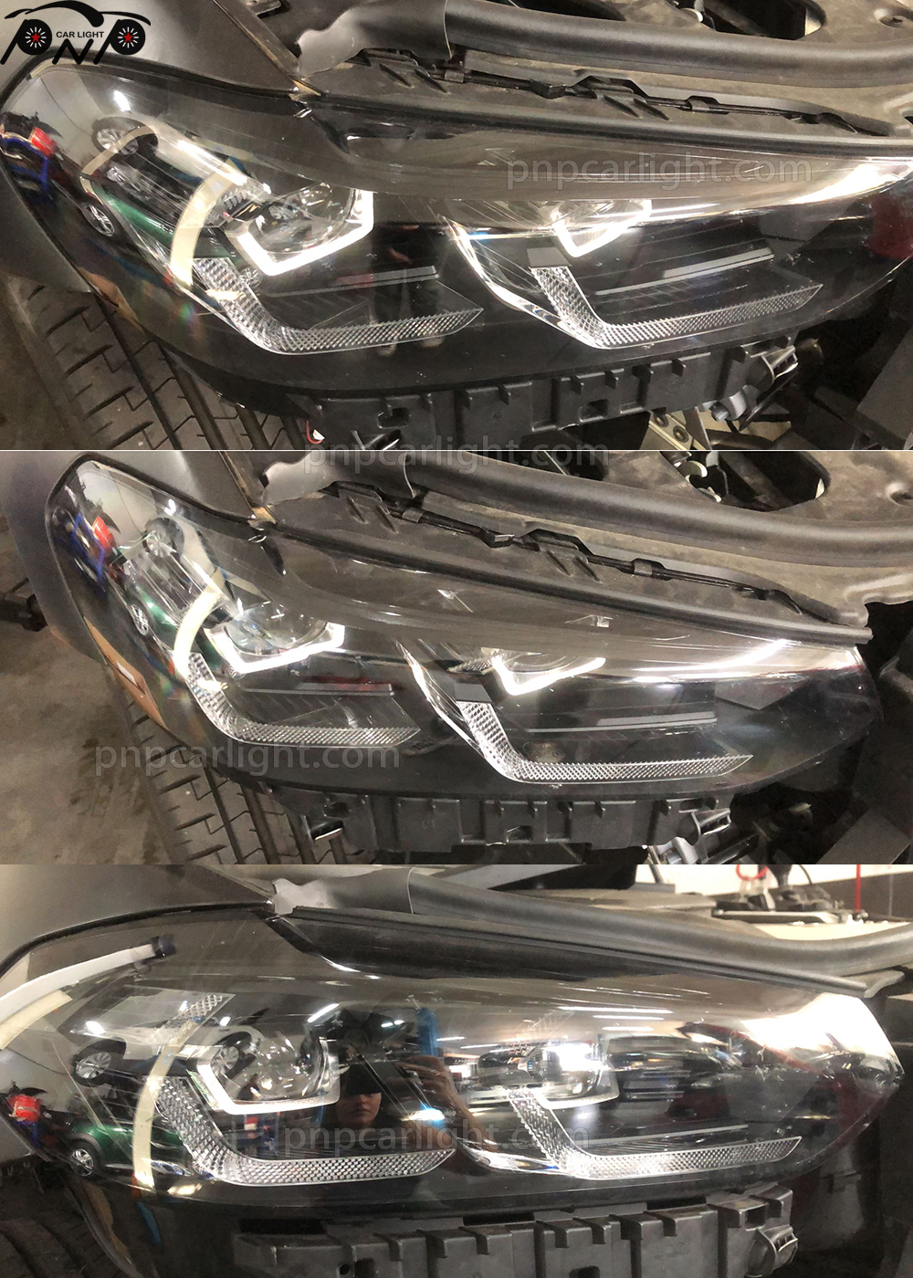 BMW G01 headlights