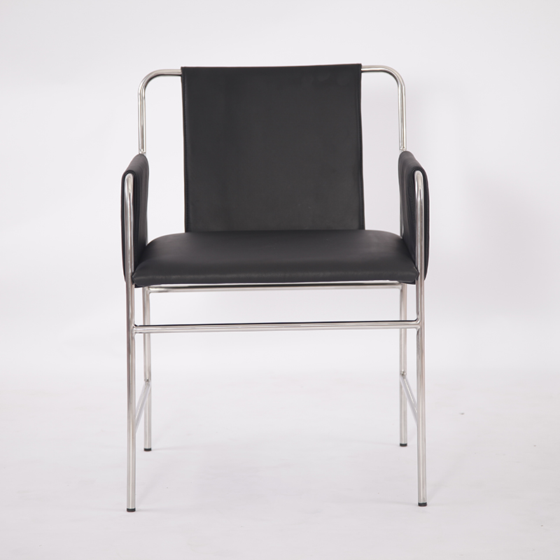 Black envelope chair