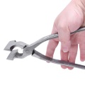 Handle Leather Pliers Steel Diy Edge Adjustment Press Flatten Forceps Bag Cloth Belt Clamp Craft Jaw Crimping Tool New