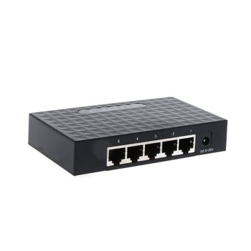 5 Port 10/100/1000Mbps Fast LAN Ethernet Network Switch HUB Desktop Mini Adapter EU Plug