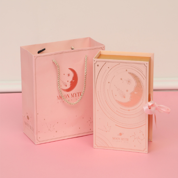 Sky Pattern Pink Gift Box