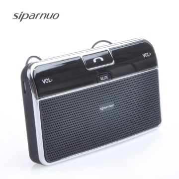 Siparnuo Aux Bluetooth Car Kit manos libres bluetooth telef Hands Free Speakerphone with USB Bluetooth Speaker Handsfree Phone