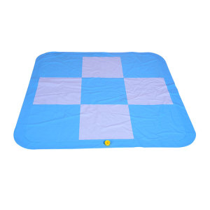 Spray pad with checkerboard pattern Baby Splash Pad