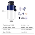 220V Household Food Waste Disposers with Air Switch Kitchen Garbage Disposal 1000ml Food Crusher Stainless Steel Grinder 560W