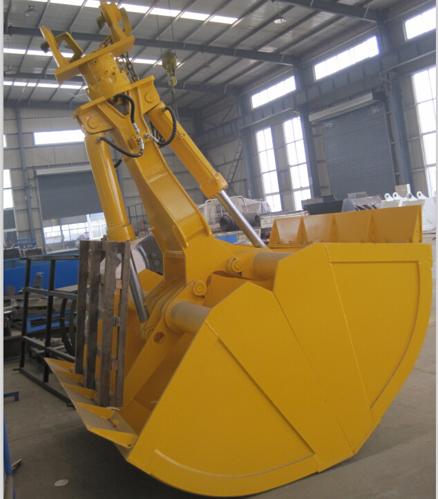 Construction spare parts clamshell bucket excavator