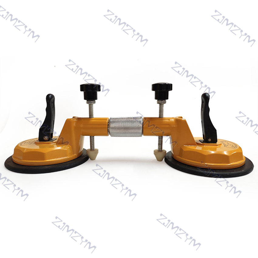 Ceramic Tile Suction Cup Double Handle Tile Floor Laying Tool Glass Suction Cup Vacuum Lifter For Moving Glass Construction Tool