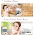 2-in-1 Hair and Facial Steamer Nano Ionic Face Steamers for Facial Portable Home Facial Humidifier Warm Mist Steam Face Machine