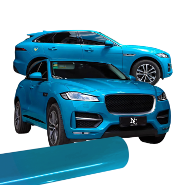 Miami Blue Car Wrap Vinyl