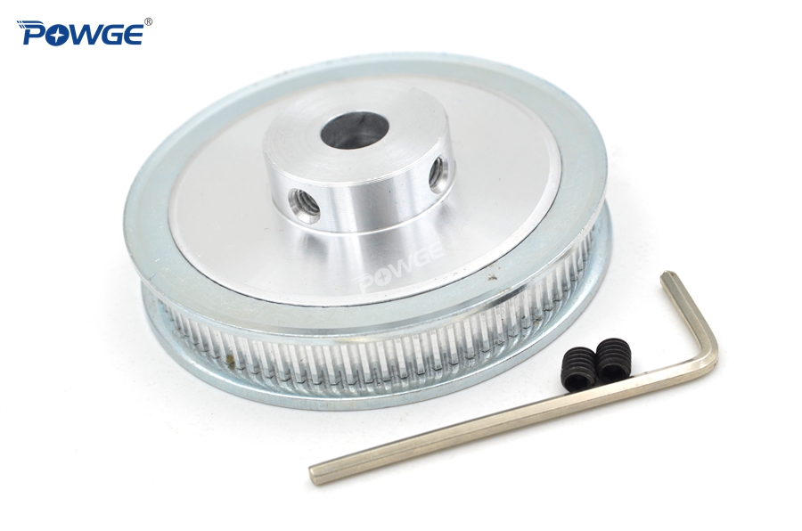 POWGE 110 Teeth 2GT Timing Pulley Bore 6/6.35/8/10/12/14/15/16/19/20/22/25mm for GT2 Synchronous belt width 6/10mm 110Teeth 110T