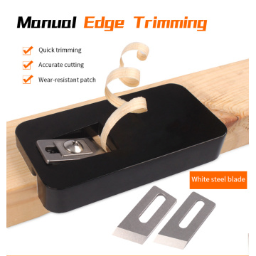 Manual Edge Trimmer Wood Edge Banding Machine Manual Tail Trimming Hand Tools Use for Wood PVC Wood Planer