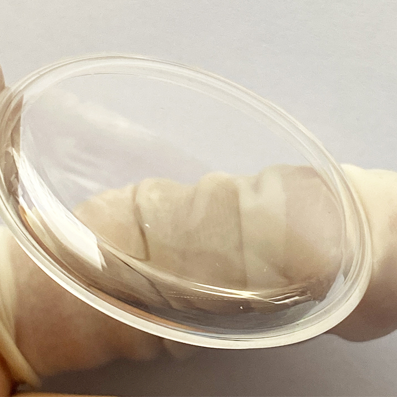 curved sapphire glass with AR coating