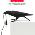 Black Sitting Bird