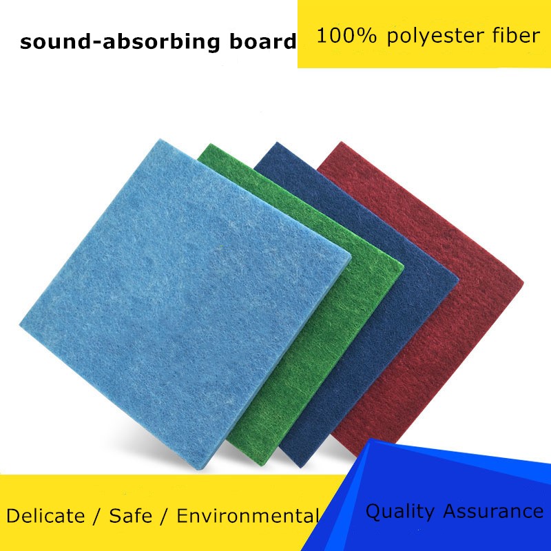 4pcs 300x300x9mm Soundproofing Board Studio Acoustic Panels Studio Board Wedges Soundproof Absorption Treatment Panel