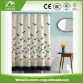 Bathroom Design Hook Polyester Fabric Shower Curtain