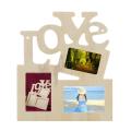 Photo Frame White Hollow Love Wooden Family Picture DIY Art Decor Frame Storage photo frame for picture wall marcos para fotos