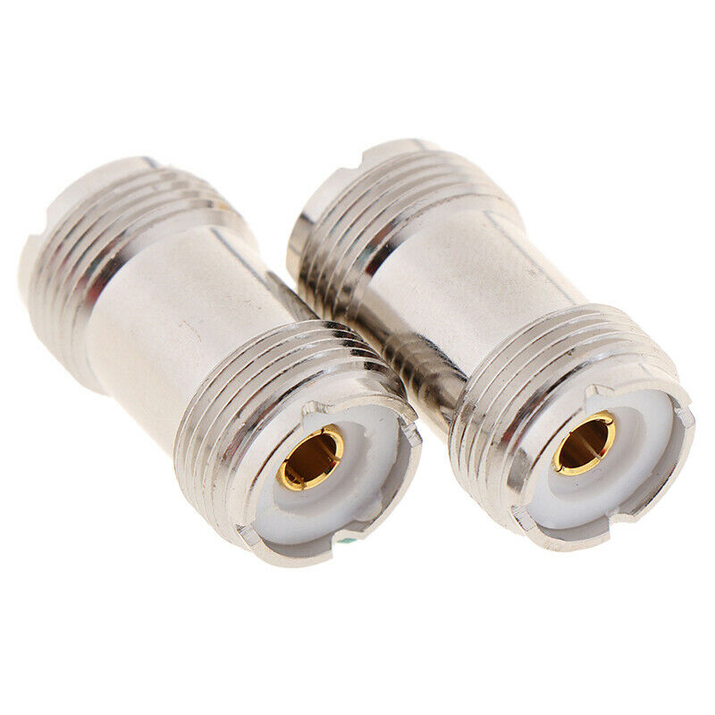 SO-239 PL259 UHF Female to Female RF Coax Cable Adapter Connector SO239 coaxial Adapter 1pc