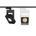 Square track light 20W 30W ,85-265V COB lighting, suitable for clothing store, commercial background wall track lighting