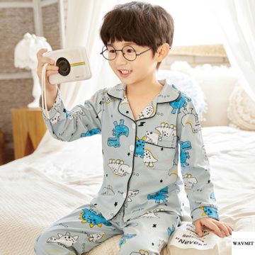 Kids Boys Sleepwear Baby2020 Spring Cotton Sets Children Homewear Pajamas for Boy Pyjamas Kids Nightwear 2-13Y Teenage Clothes