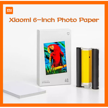 Xiaomi Printer 6-inch Photo Paper Photo Set Photo Paper Printer Ribbon 6-inch Photo Album Mijia Printer