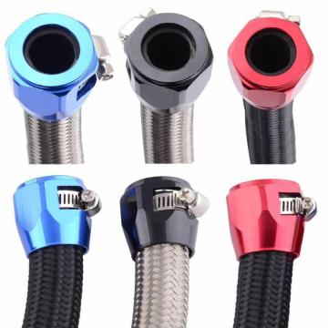 1pc Auto Hose Finisher Clamp Radiator Modified Fuel Pipe Clip Buckle Accessories Tube Hose Clamps AN4 AN6 AN8 AN10 AN12 For Car