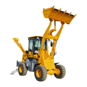 4 in 1 Bucket Backhoe Loader with Attachments