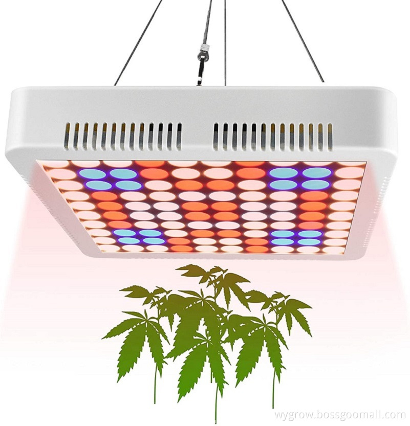 Full spectrum led grow light panel 600W