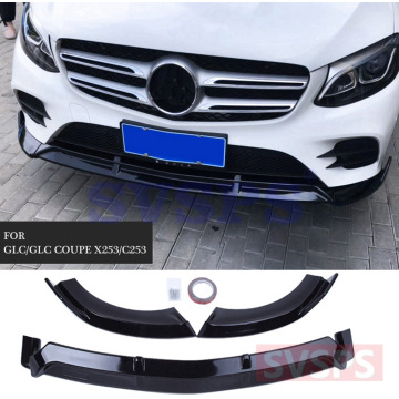 Tuning Parts Front Bumper Lip For Mercedes Benz For Brabus GLC Class GLC Coupe X253 C253 GLC200 GLC260 GLC300 2015-2018 year