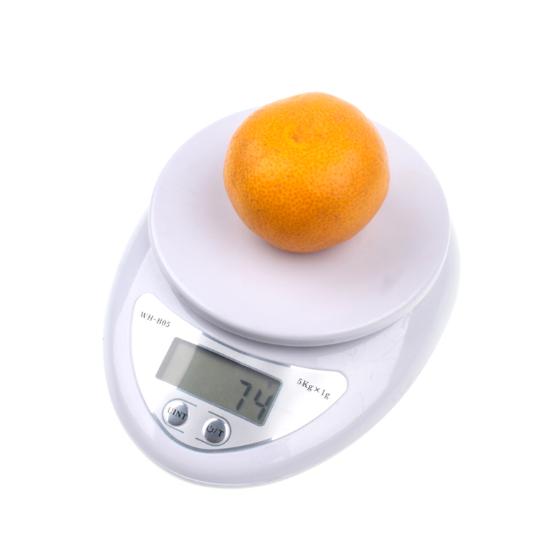 5kg/1g Electronic Kitchen Scale Portable Digital Scale LED Postal Food Measuring Weight Food Scales For Kitchen Balance Scale