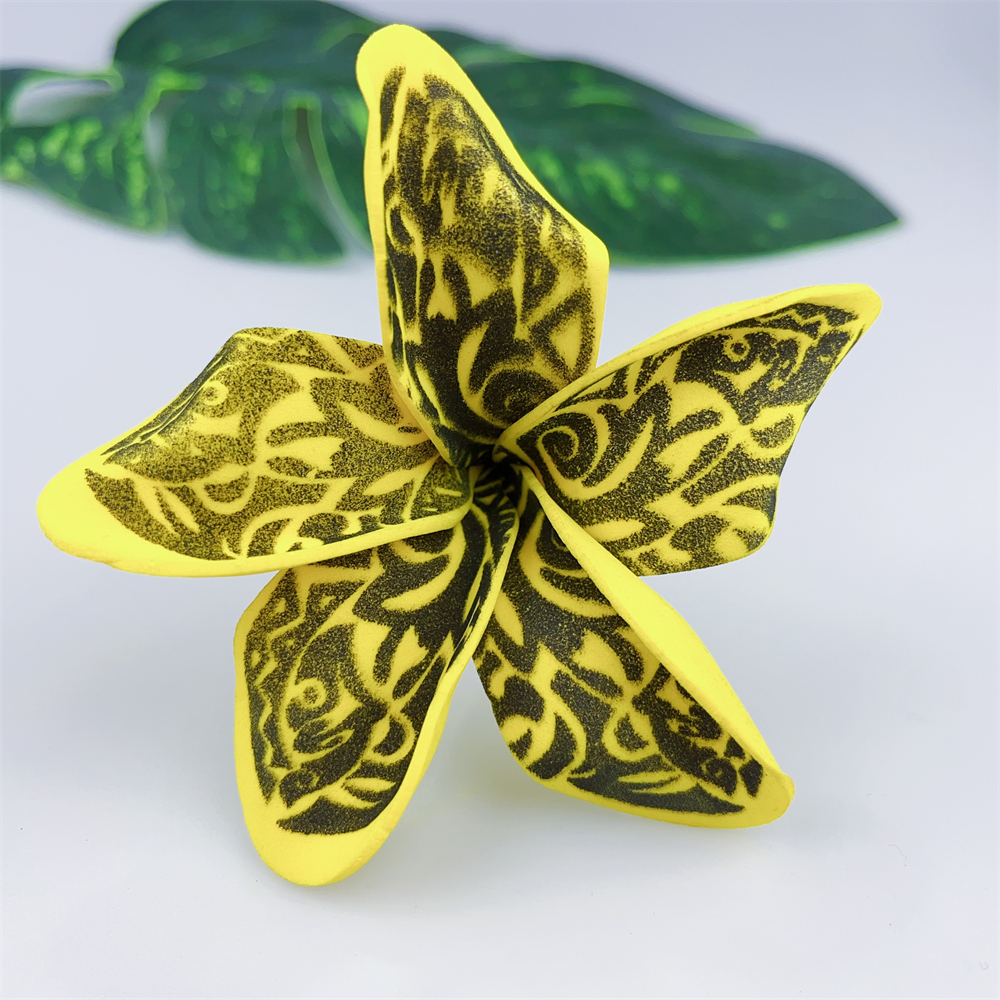 Kn Hf021 Plumeria Hair Pick