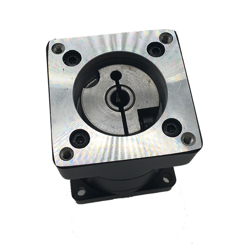 Nema23 planetary gearbox 10:1 ratio speed reducer 8mm input,15 arcmin 15Nm spur gearbox for nema23 stepper motor