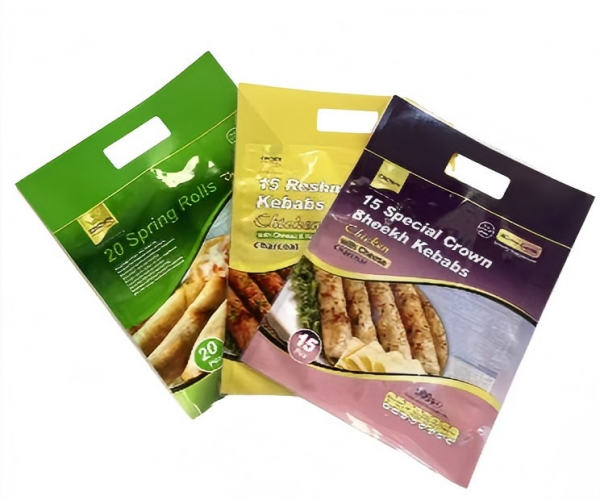 Customized Printed Dried Meat Food 3-sided Sealed Frozen Food Grade Nylon Plastic Packaging Vacuum Bag1