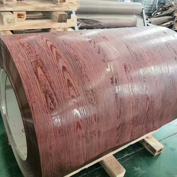 Prepainted 3D Wood Grain Galvanized Steel