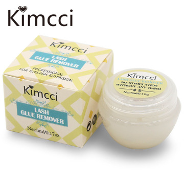 Kimcci 5ml Professional Safe Eye Lash Glue Remover Eyelash Extensions Tool Cream High Quality Fragrancy Smell Glue Remover