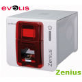 EKARWELT Evolis zenius single-sided id card printer with YMCKO ribbon R5F008S14 1pcs