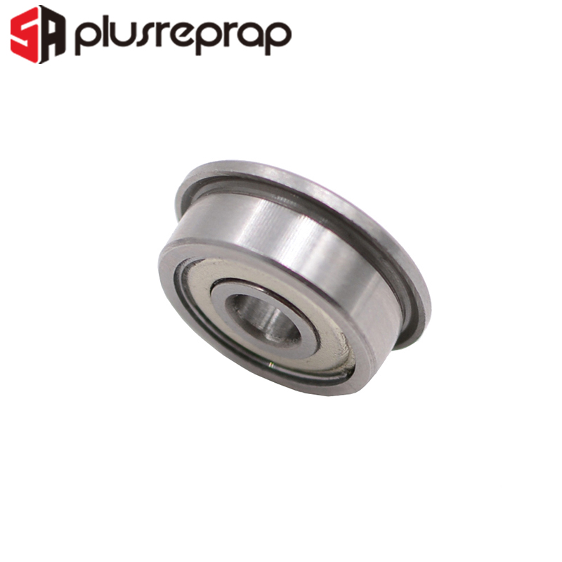 10PCS Flange Ball Bearings F623zz F624zz F625zz F604zz F606zz F688zz for 3D Printers Parts Deep Groove Pulley Wheel