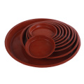 1pcs flower pot tray round base solid color flower pot dish home office flower pot tray