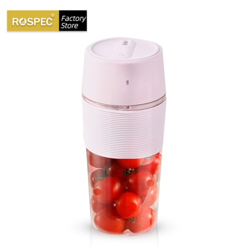 ROSPEC 7.4V Portable Wireless Blender Fruit Mixer Cup BPA Free Smoothie Maker Automatic USB Rechargeable Juicer Food Processor