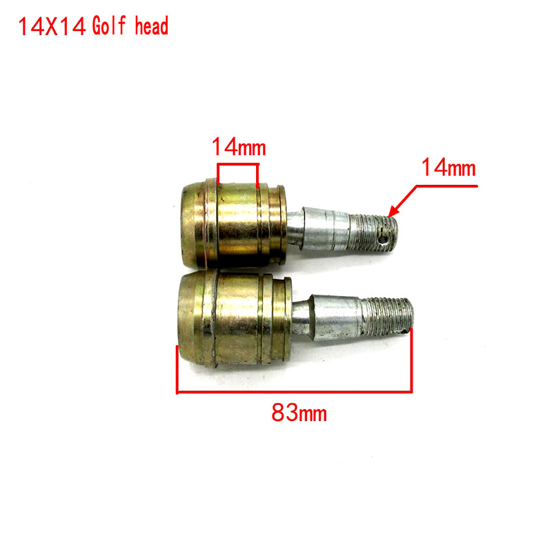 1pair Tie Rod Ball Joint Fit M14 14x14MM for Motorcycle 50cc 70cc 90cc 110cc 125cc 150cc 200cc 250cc ATV Quad Buggy or Go Kart