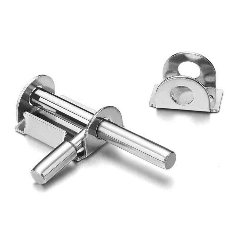 1 Pcs New Stainless Steel Door Bolt Household Bathroom Slide And Inch Door Safety Bolt 1.5 Bolt Window Small T0P1