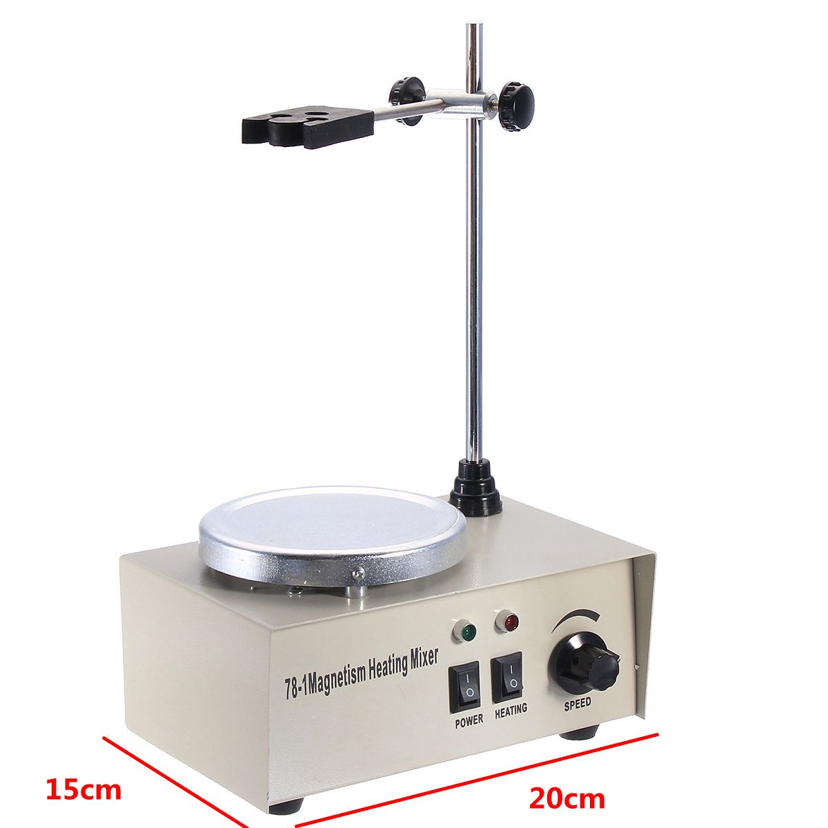 150W 220V/50Hz 78-1 Magnetism Stirrer Heating Mixer Hot Plate Magnetic Machine 1000ML